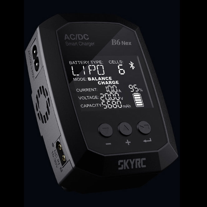 SkyRC B6 Nex Charger LiPo/LiFe/LiHV 1-15S,NiMH 1-6S 50W 240AC*