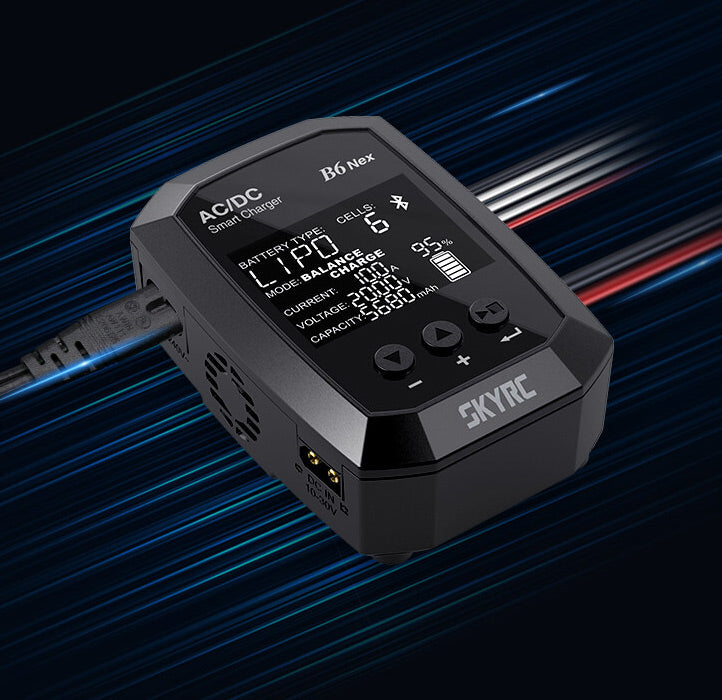 SkyRC B6 Nex Charger LiPo/LiFe/LiHV 1-15S,NiMH 1-6S 50W 240AC*