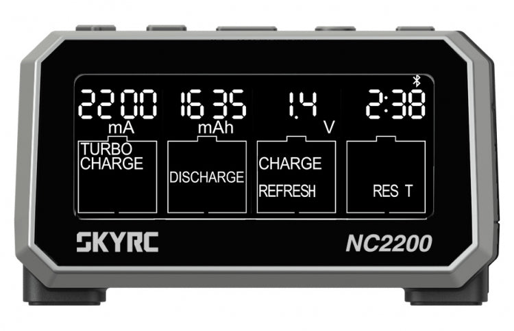 SkyRC NC2200 Charger NiMH AA/AAA 0.2-2.2A 240AC