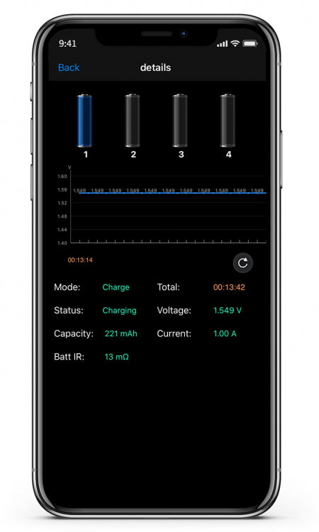 SkyRC NC2200 Charger NiMH AA/AAA 0.2-2.2A 240AC