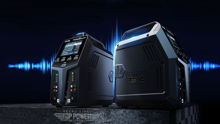 SkyRC T1000 Maestro Laddare AC/DC 2x20A 1000W