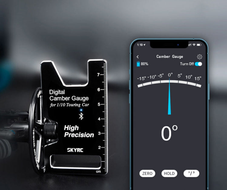 Camber Gauge Digital Bluetooth CTG-015 1/10