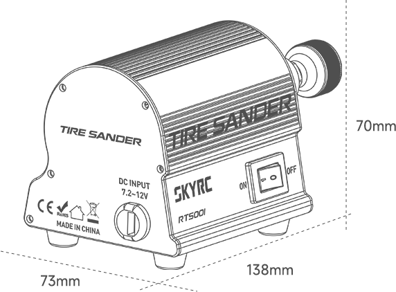 Tire Sander RTS001 SkyRC