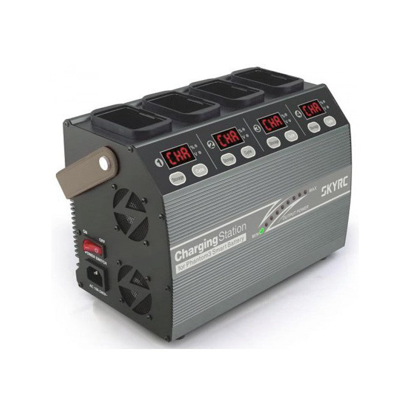 DISC.. 4P3 Charging station AC for Phantom 3/4 smart battery (4x100w)