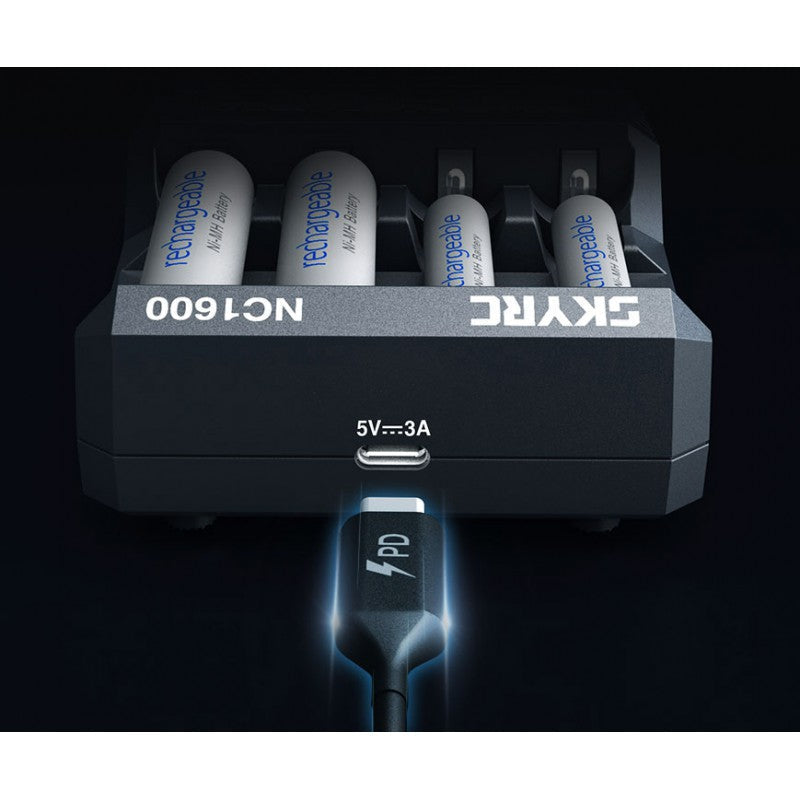 NC1600 NiMH AA/AAA battery charger