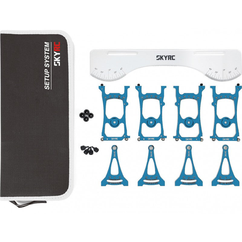 Set Up System for 1/10 Buggy Blue with Carrying Bag