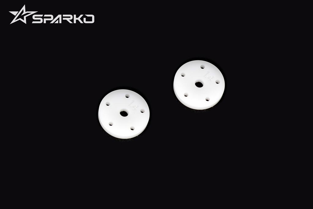 SPARKO SPKF81046OP - Sparko F8 Big Bore Flat Shock Piston 5x1.4mm 2 pcs