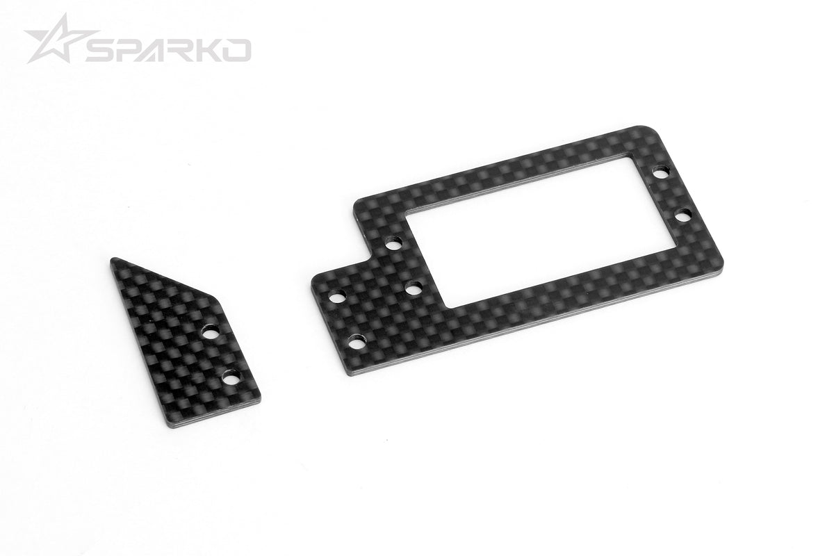 SPARKO SPKF83010-15OP - Sparko F8 Carbone servo plate