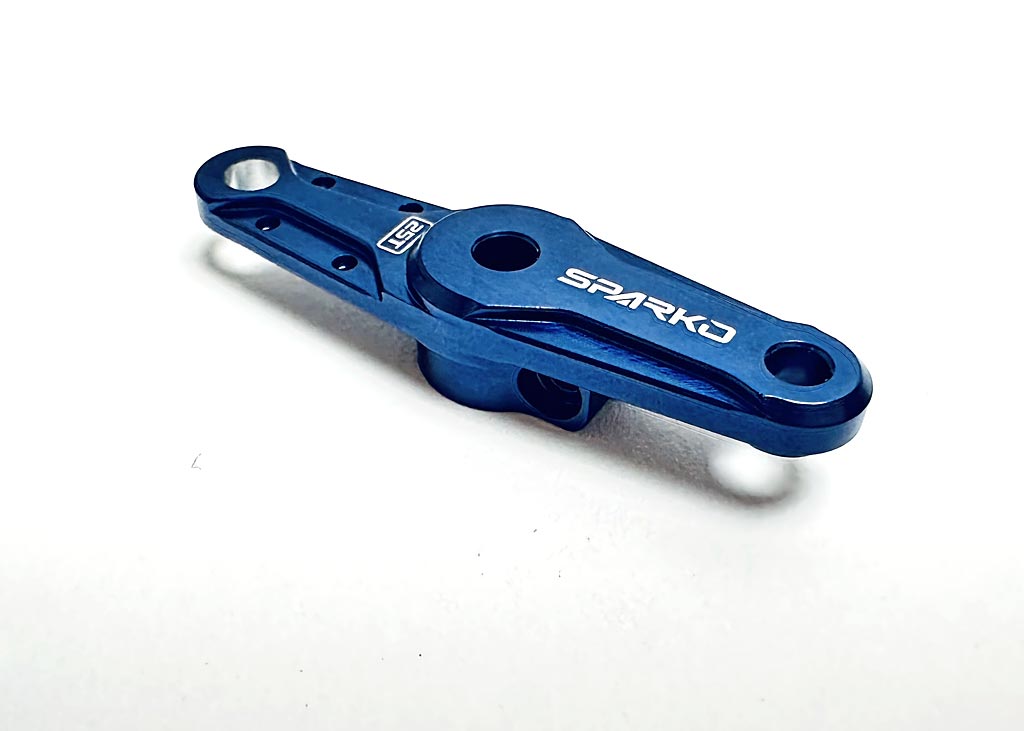SPARKO SPKF84035OP - Sparko F8 7075 Throttle Servo Horn Dark Blue