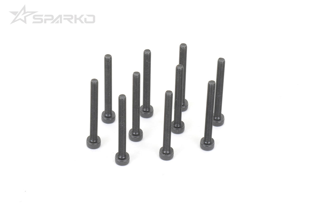 SPARKO SPKSC0328BK - Sparko Cap Screw M3x28mm 10pcs