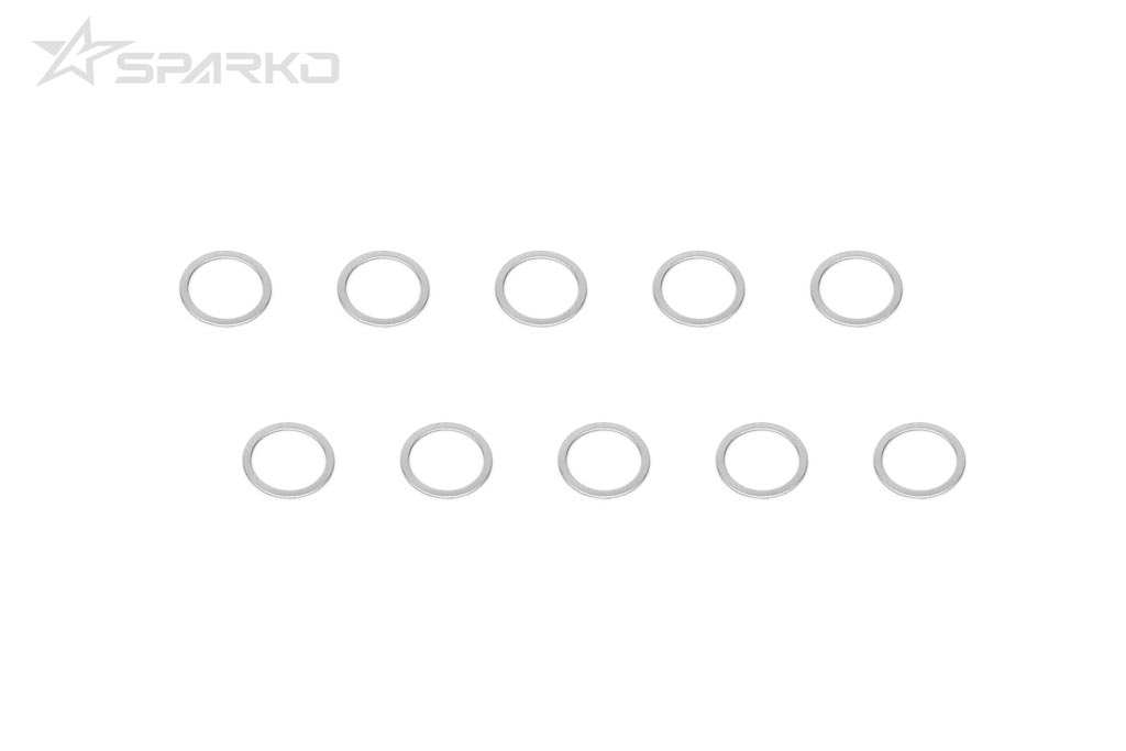 SPARKO SPKWO081020 - Sparko Hex Shim 8x10x0.2mm 10pcs
