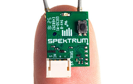 DSMX SRXL2 Receiver w/Connector Installed