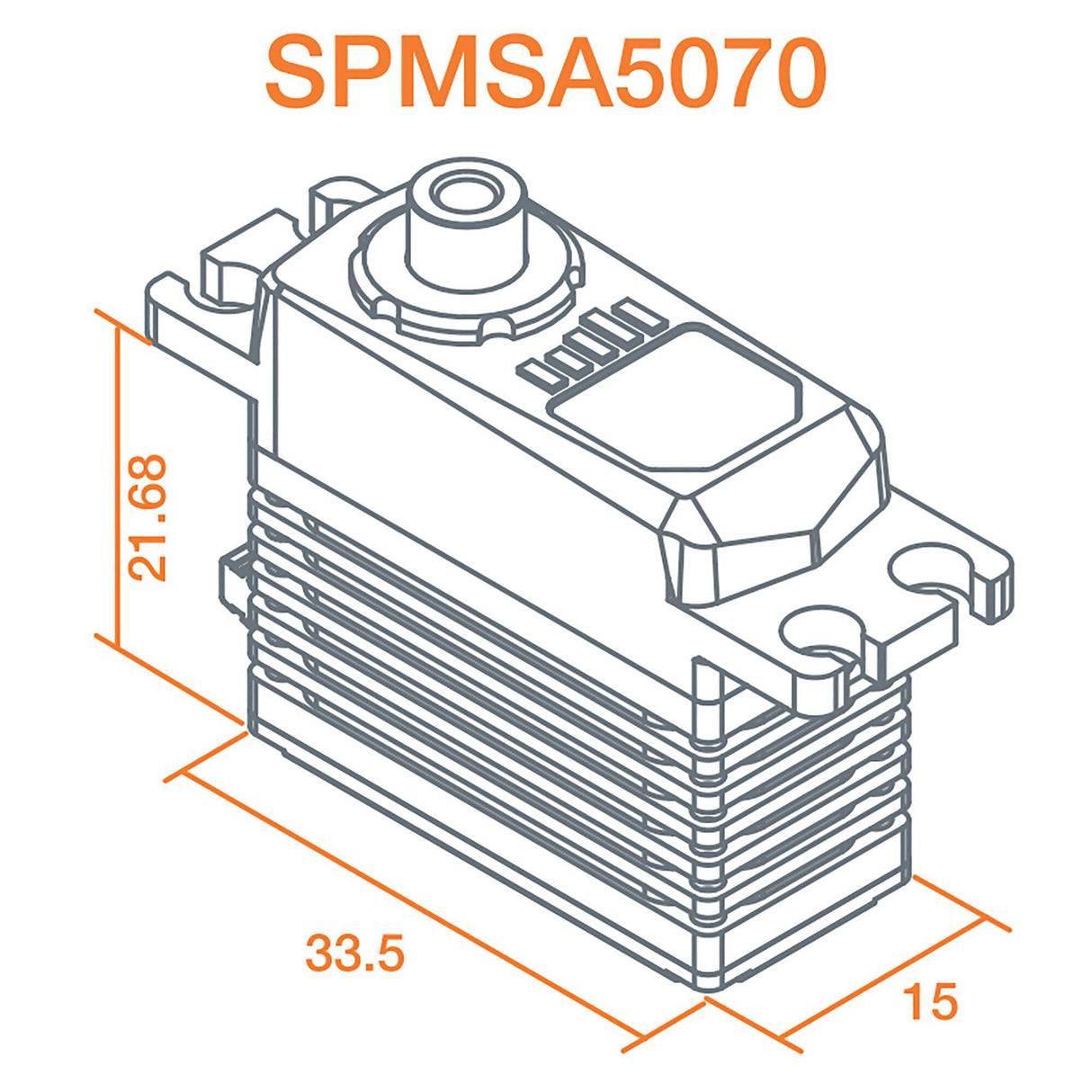 A5070 High Torque High Speed Mini MG HV Servo