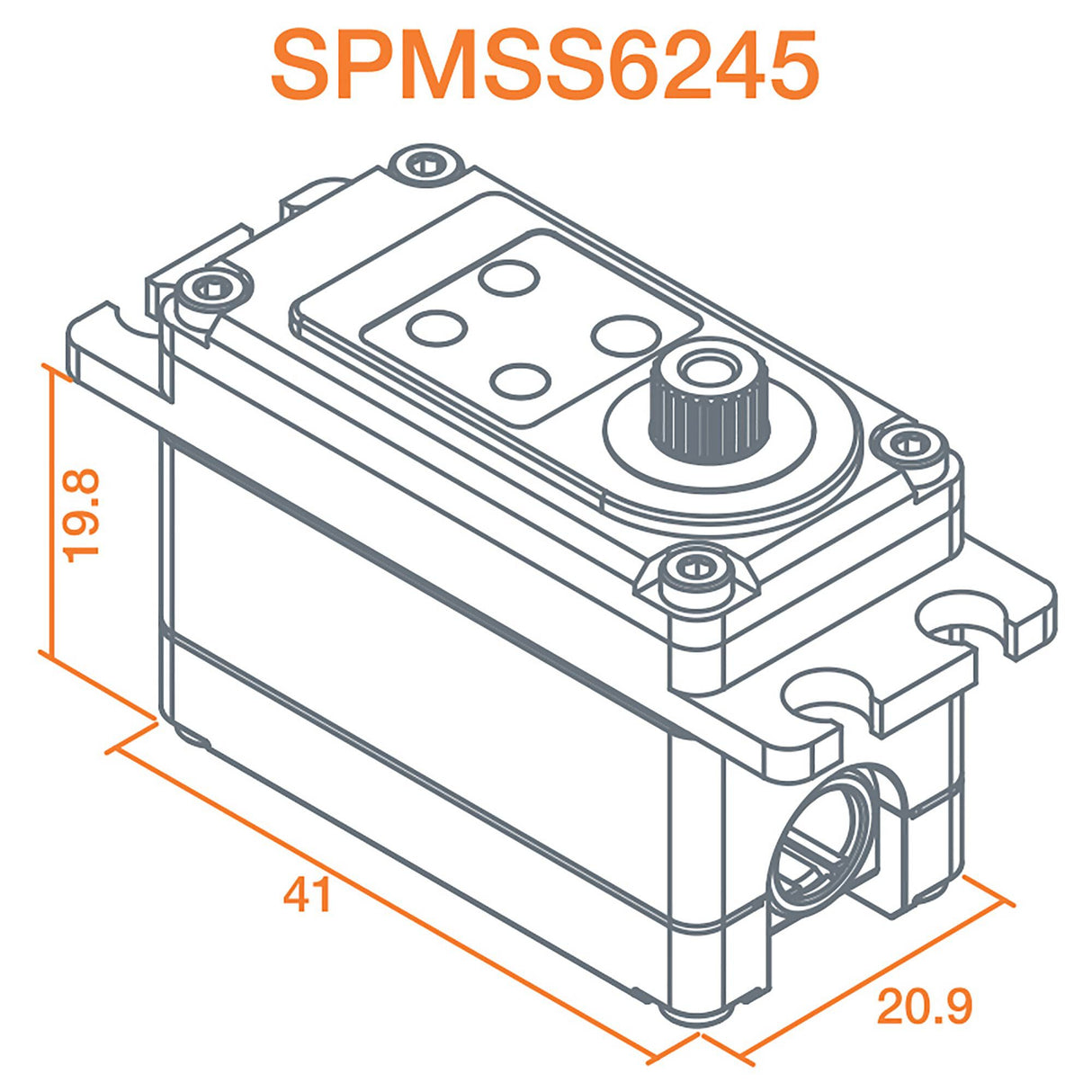 S6245 High Speed/Torque Servo