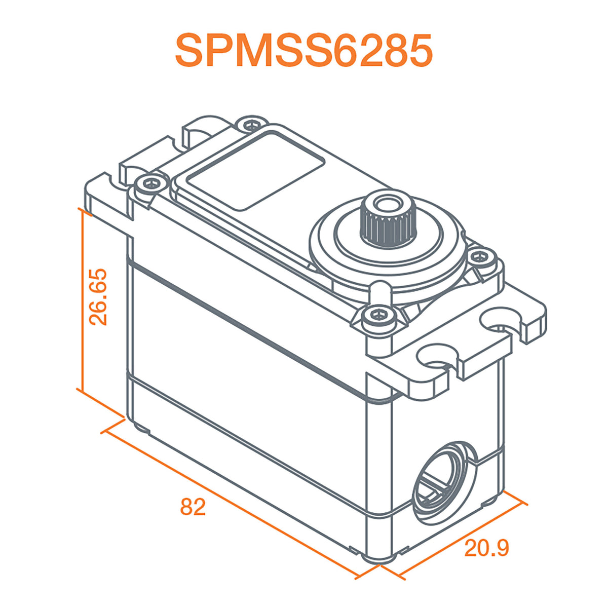 1/8 HighTorque Race Servo