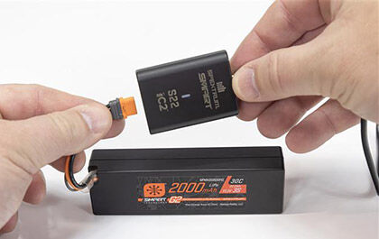 11.1V 2000mAh 3S 30C Smart G2 LiPo Battery: IC2 Connector