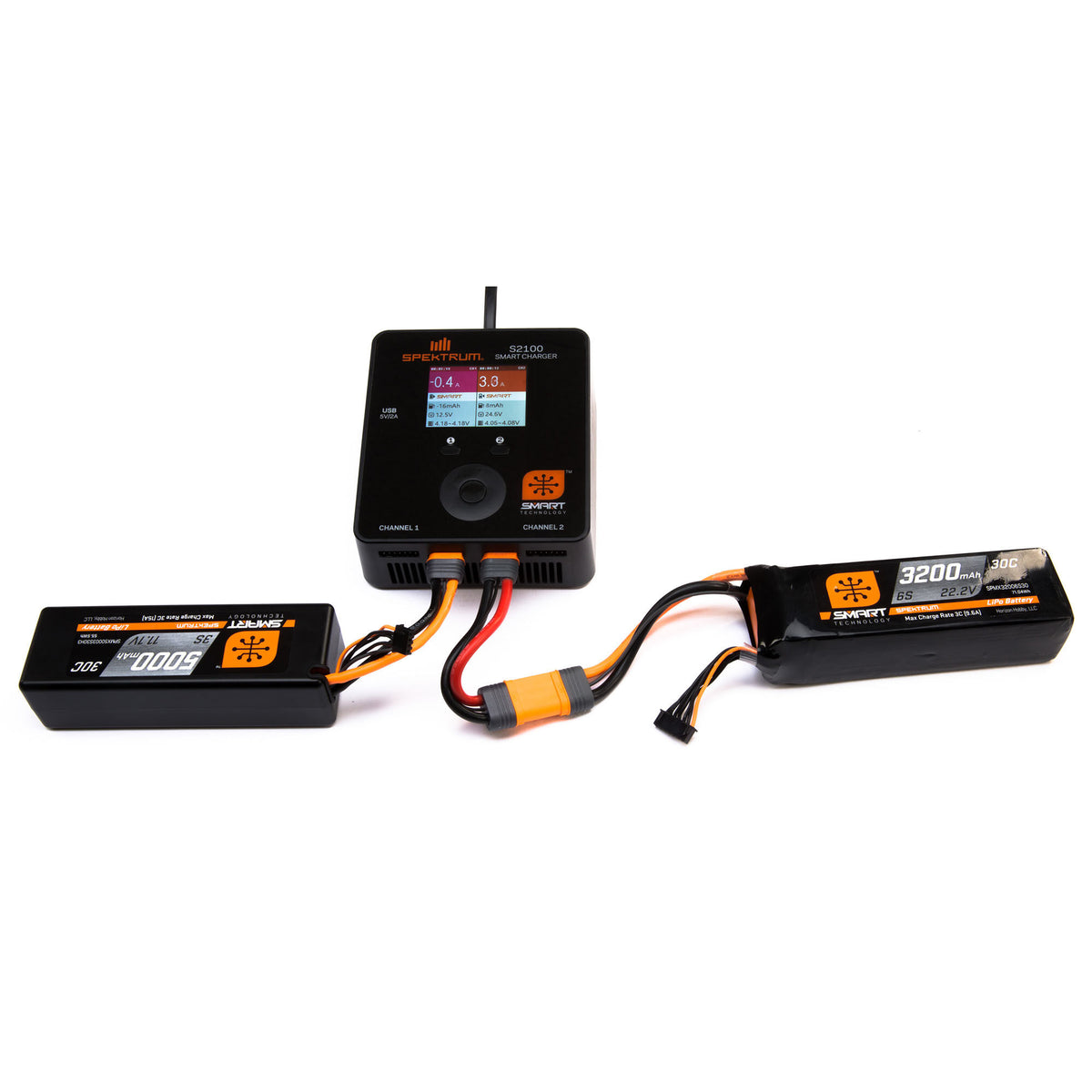 5000mAh 4S 14.8V Smart LiPo 30C Hardcase; IC5