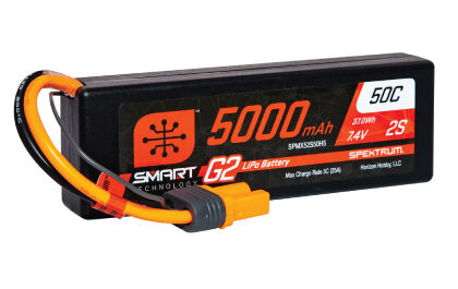 Smart Powerstage 4S Surface Bundle: (2) G2 5000mAh 2S LiPo IC5 & S250 Charger EU