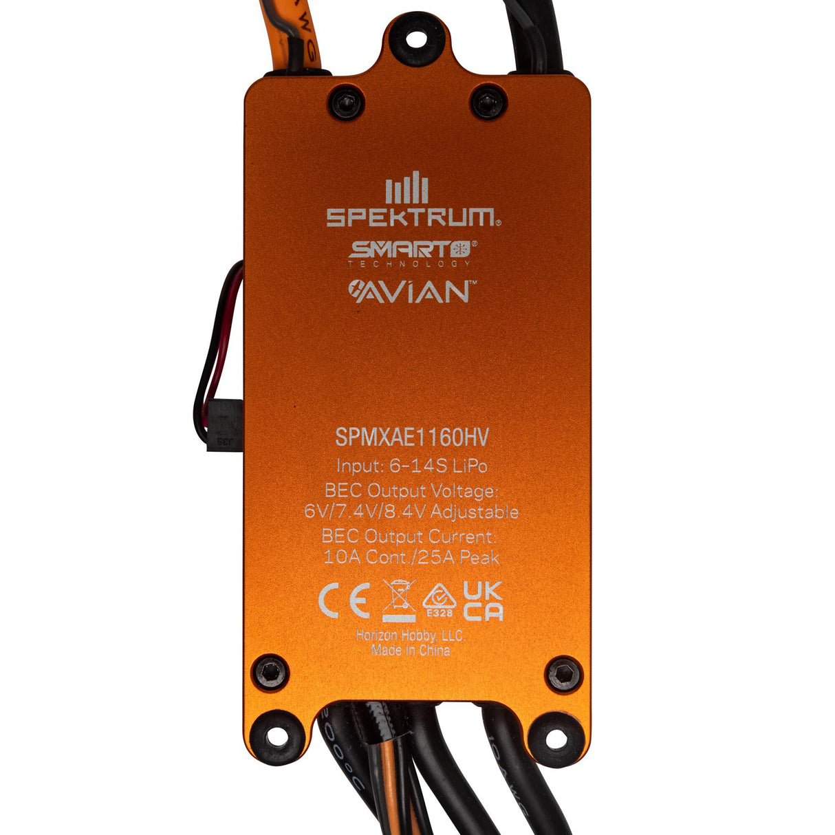 Avian 160A HV Smart Brushless ESC; 6S-14S
