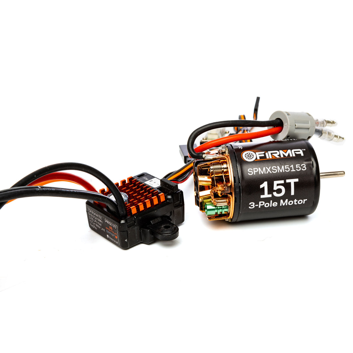 FIRMA 70A BR Smart ESC/15T Brushed Motor Combo