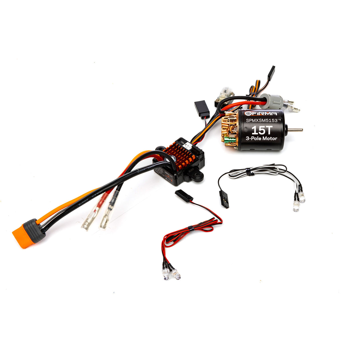 FIRMA 70A BR Smart ESC/15T Brushed Motor Combo