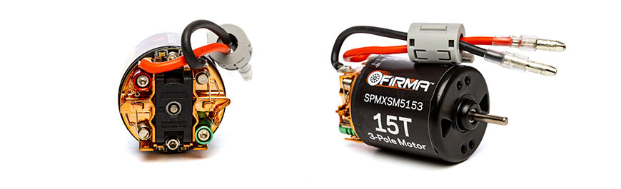 FIRMA 70A BR Smart ESC/15T Brushed Motor Combo