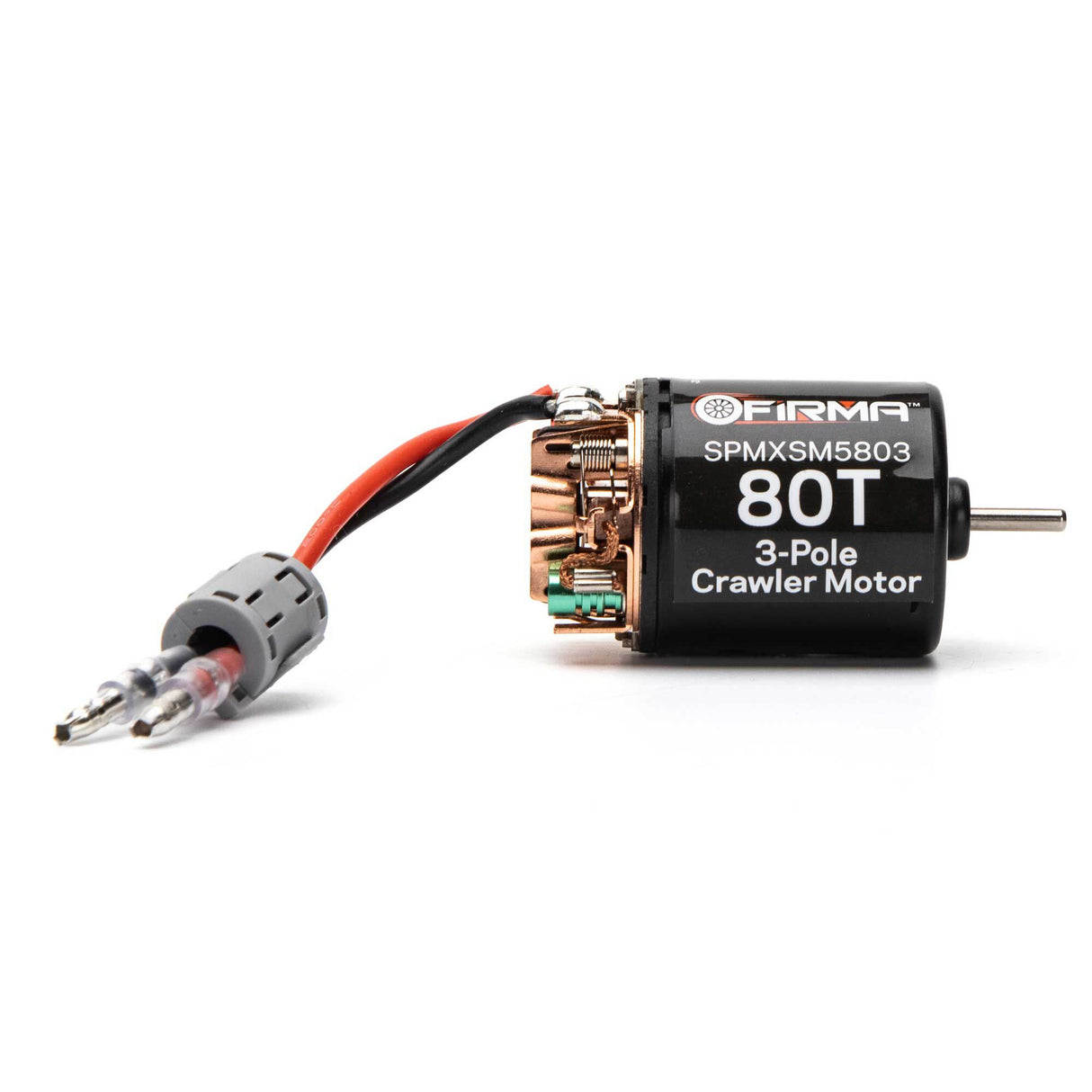 Firma 80T Rebuildable 3 Pole Brushed Crawler Motor