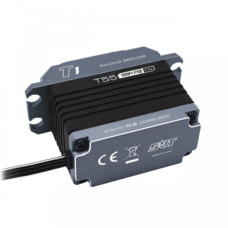 Servo T55 Corless HV CNC Alugehäuse 50.0kg/0.20sec @7.4V