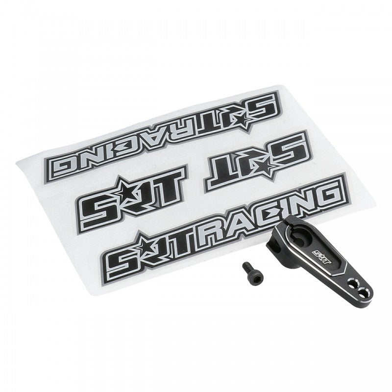 X7 Servo Horn Offset Black (25 Teeth)