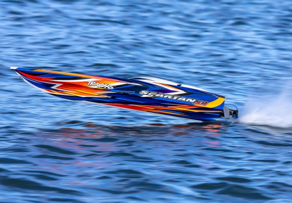 Traxxas Spartan-SR BL TQi TSM Self-Righting - vild radiostyrd båt
