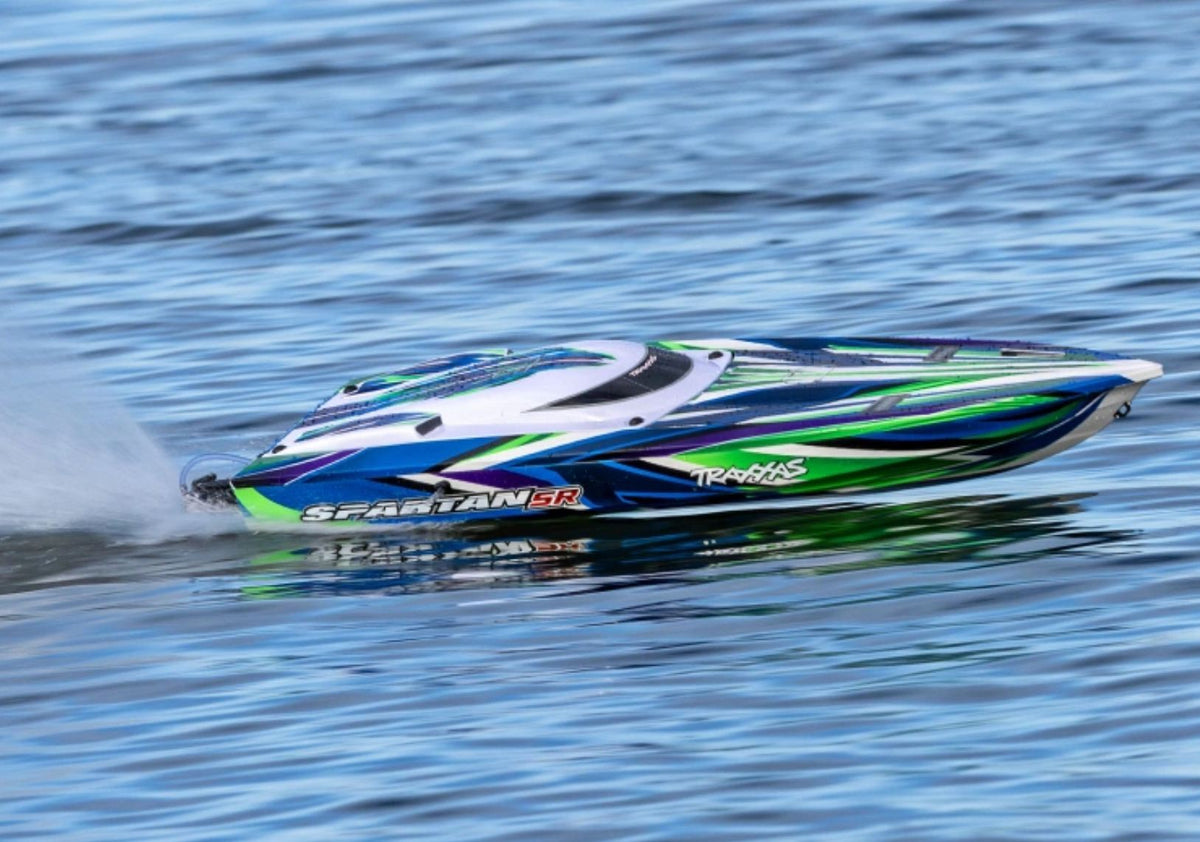 Traxxas Spartan-SR BL TQi TSM Self-Righting - vild radiostyrd båt