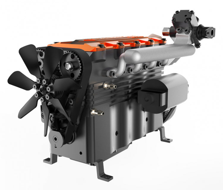 FS-L400BGC 4-Cyl Gas Engine 4-Stroke Kit