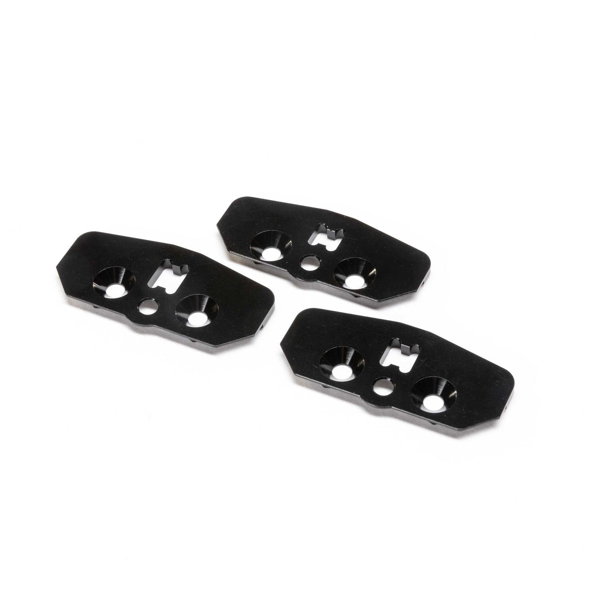 Skid Plate Set, Adj Chassis, Aluminum: 8X 2.0
