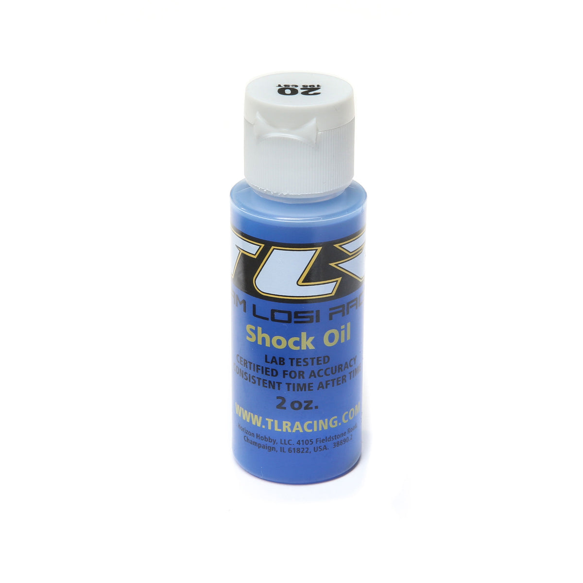 SILICONE SHOCK OIL, 20WT, 195CST, 2OZ