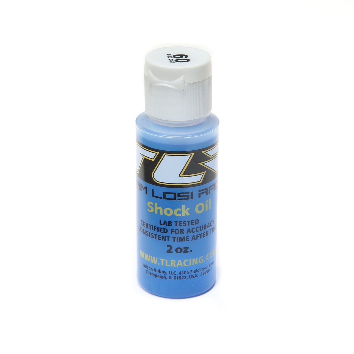 SILICONE SHOCK OIL, 60WT, 810CST, 2OZ