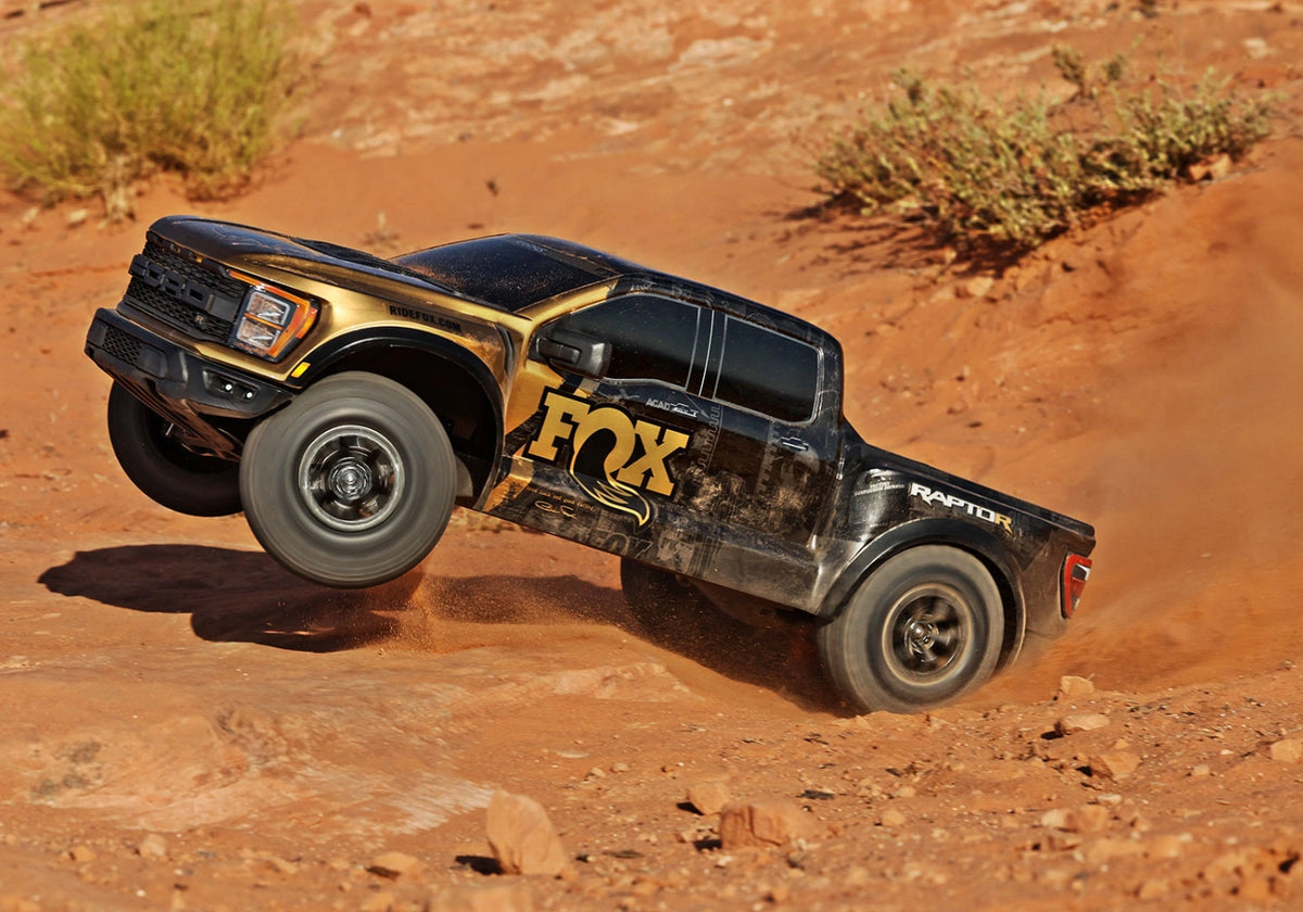 Traxxas 101177-4 Ford F-150 Raptor-R VXL-4s Ultimate 4WD 1/10 RTR TQi LED Fox2