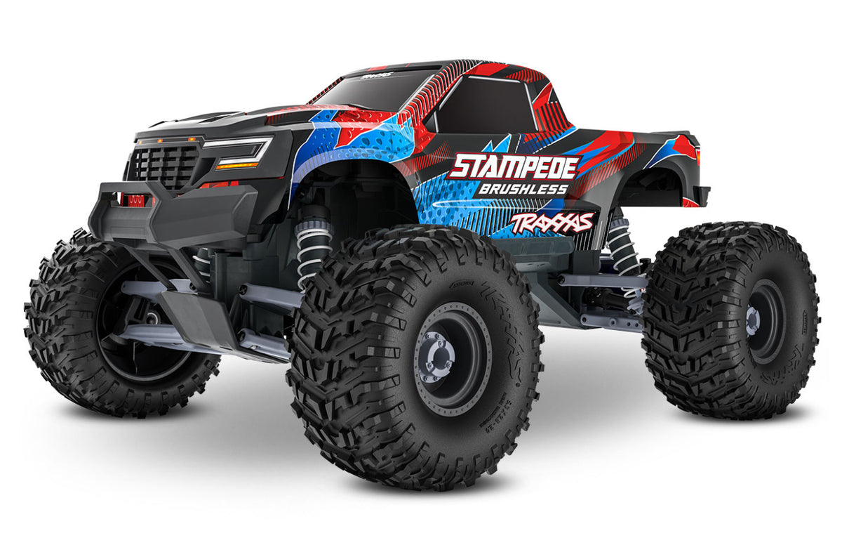 Stampede 2WD 1/10 HD VX3 BL 3S RTR Red