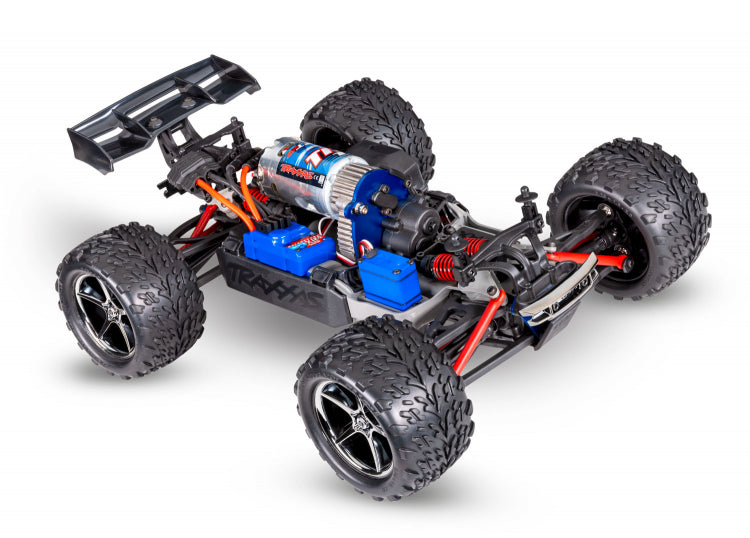 E-Revo 1/16 4WD RTR - Rød/Blå