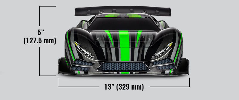 Traxxas 64077-3 XO-1 Supercar 1/7 RTR TQi Telemetry TSM