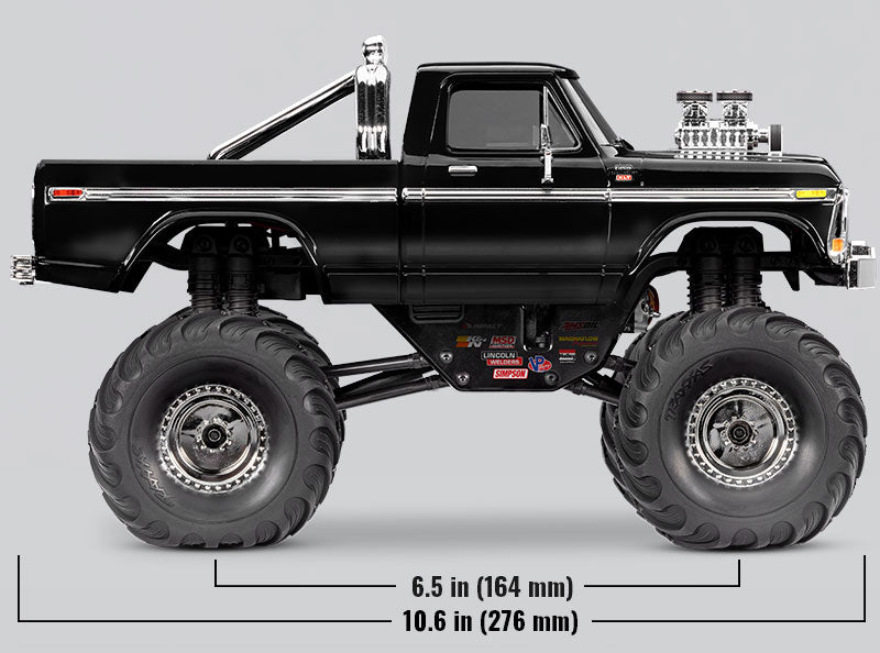 Traxxas 98044-1 TRX-4MT Ford F-150 Monster Truck RTR - 2S LiPo/USB Charger