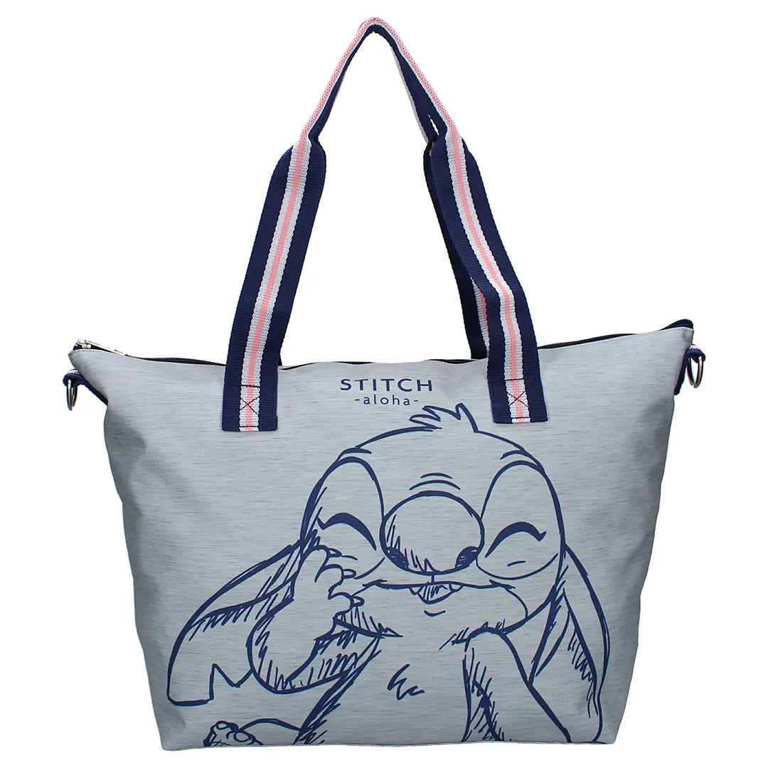Stitch grey shopping bag - Lilo and Stitch