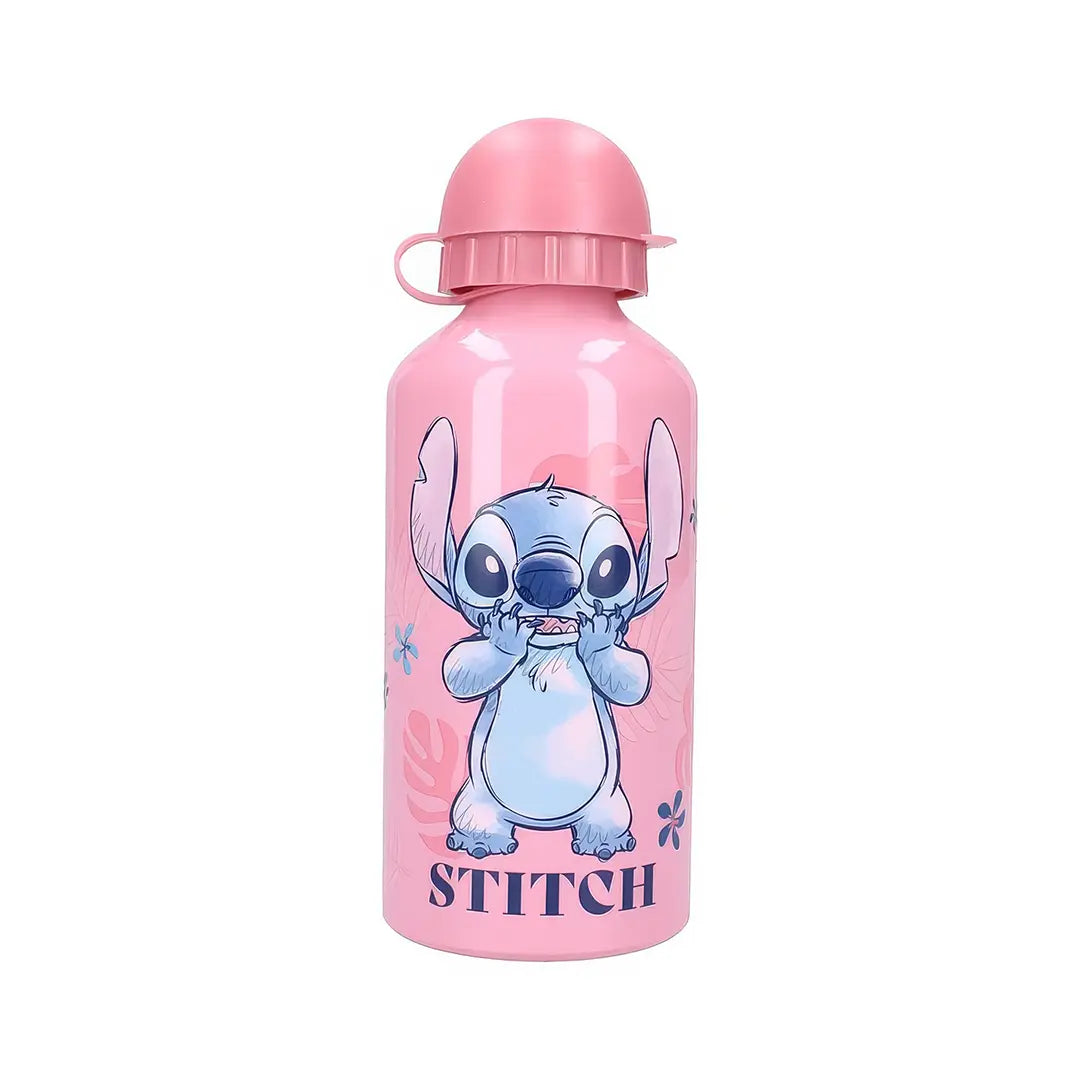 Pink bottle 500ml Stitch - Lilo and Stitch