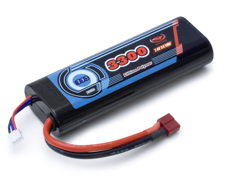 Vapex RD330D2 - Li-Po Battery 2S 7,4V 3300mAh 30C T-connector