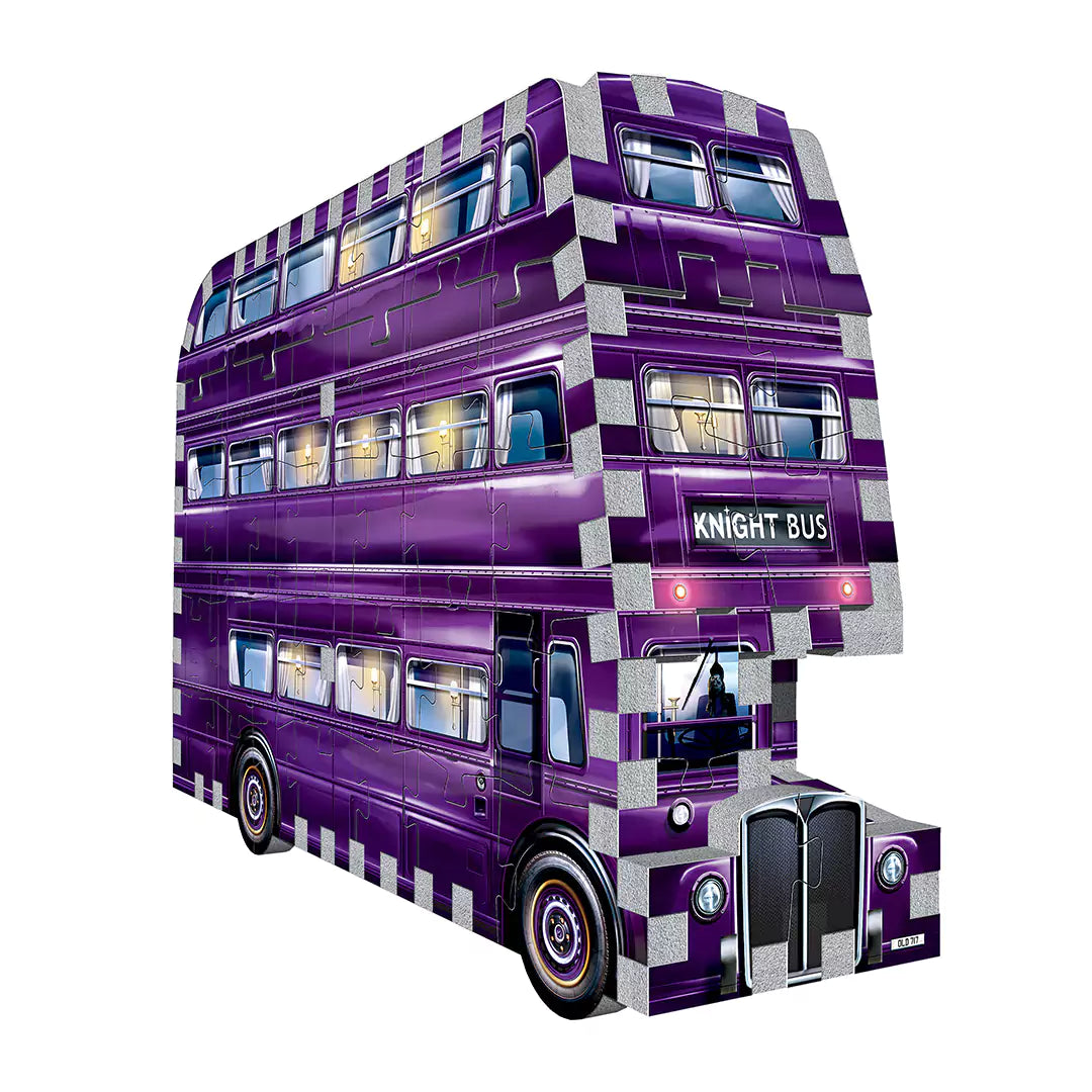 Knight bus - 130 pieces - puzzle 3D Wrebbit - Harry Potter