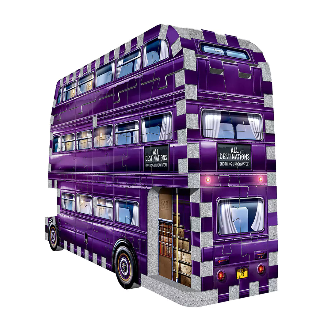 Knight bus - 130 pieces - puzzle 3D Wrebbit - Harry Potter