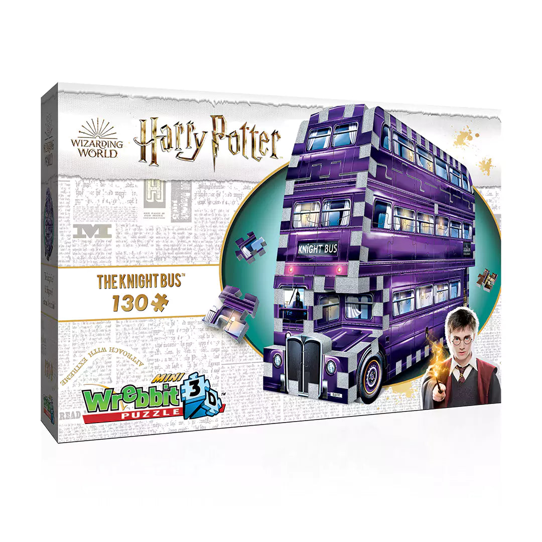 Knight bus - 130 pieces - puzzle 3D Wrebbit - Harry Potter