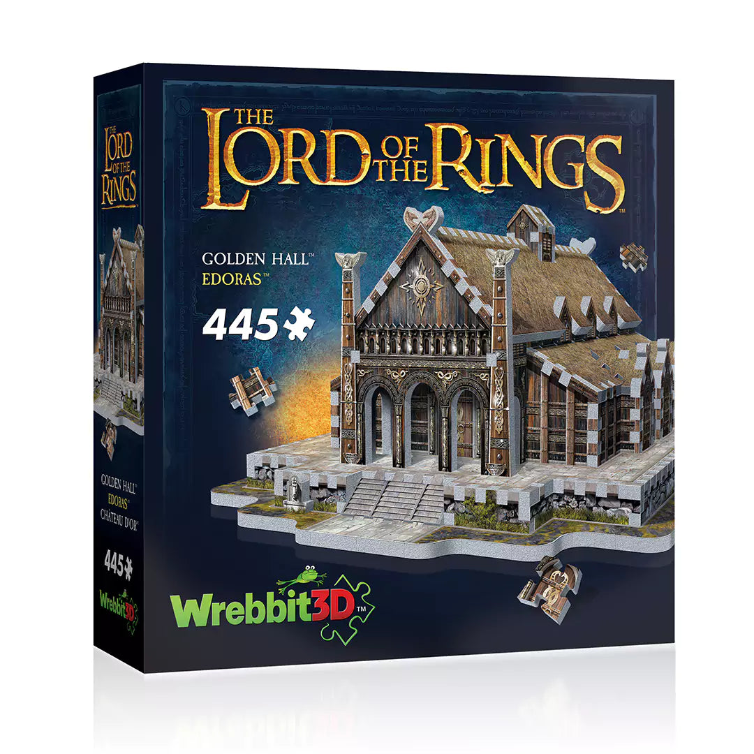 Golden Hall Edoras - The Lord of the Rings - puzzle 3D Wrebbit