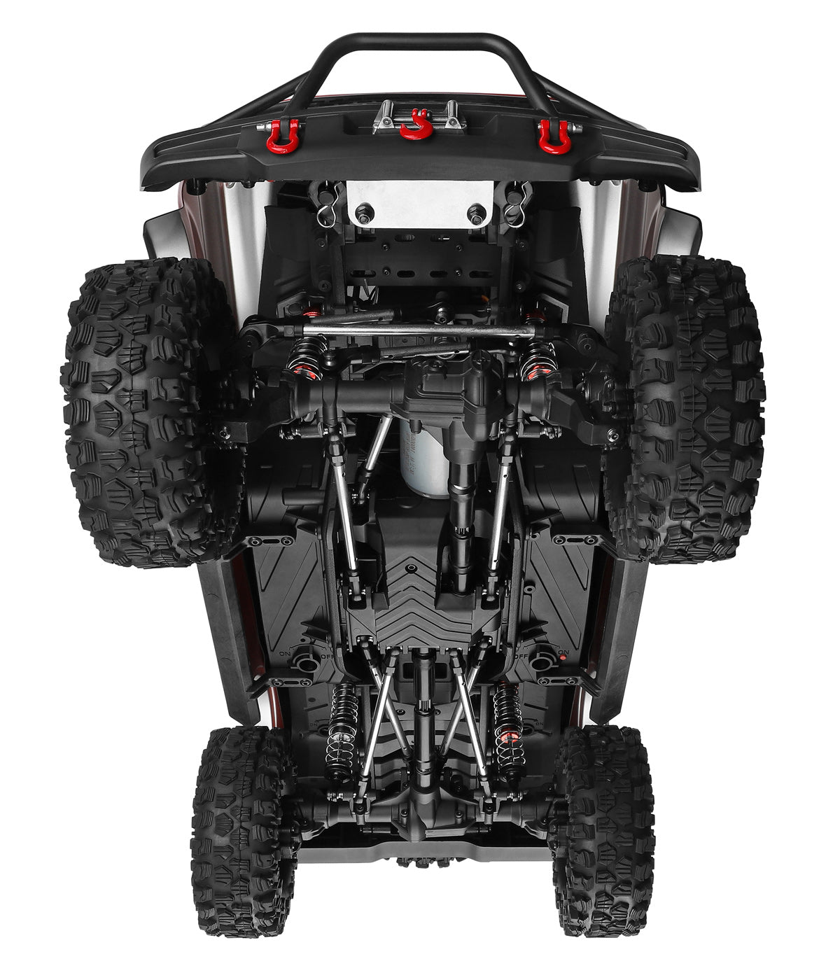 WL 104020 4WD Crawler Truck w. Winch 1/10 RTR Grey