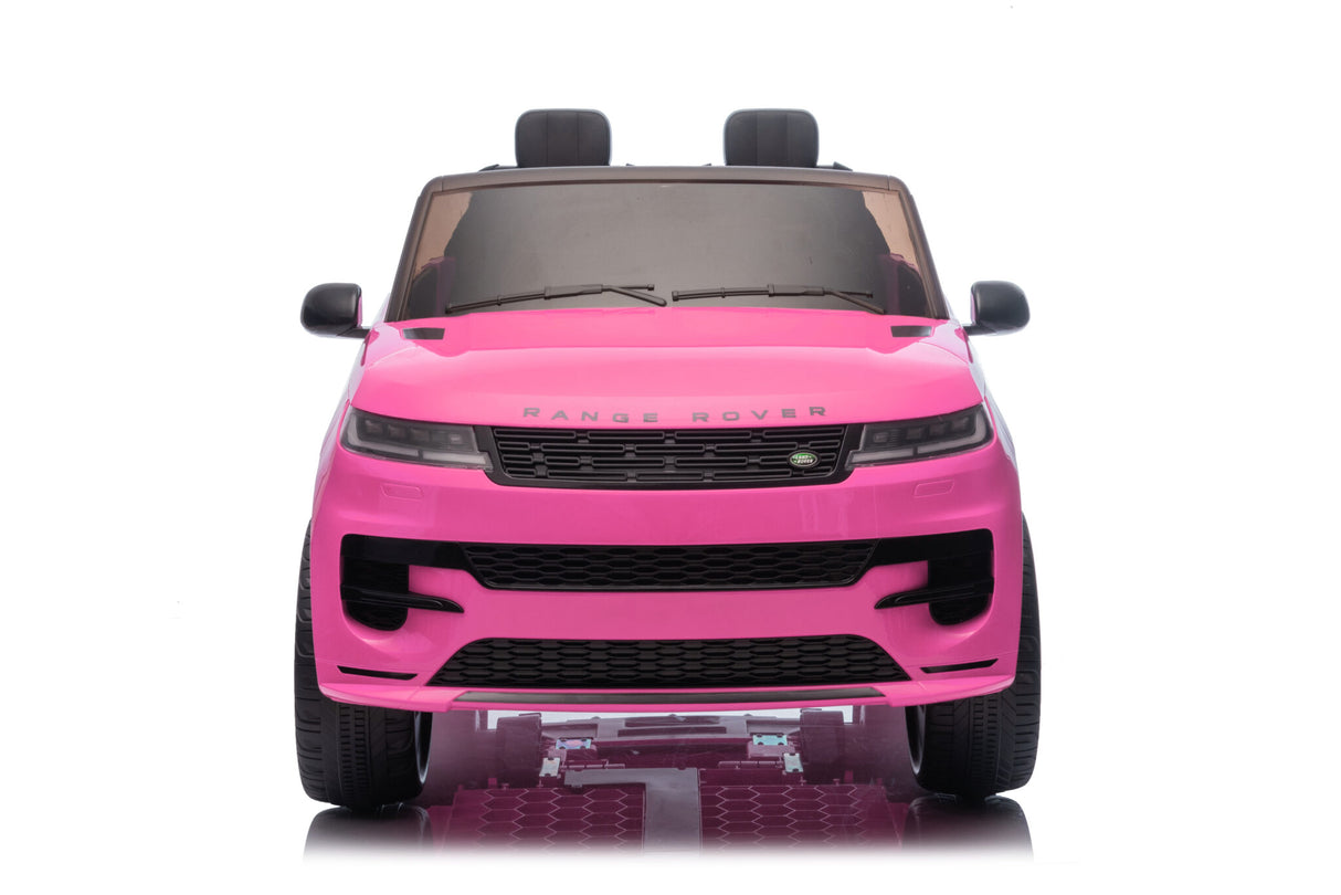 Range Rover Sport 24V elbil för barn – 2 personer, rosa
