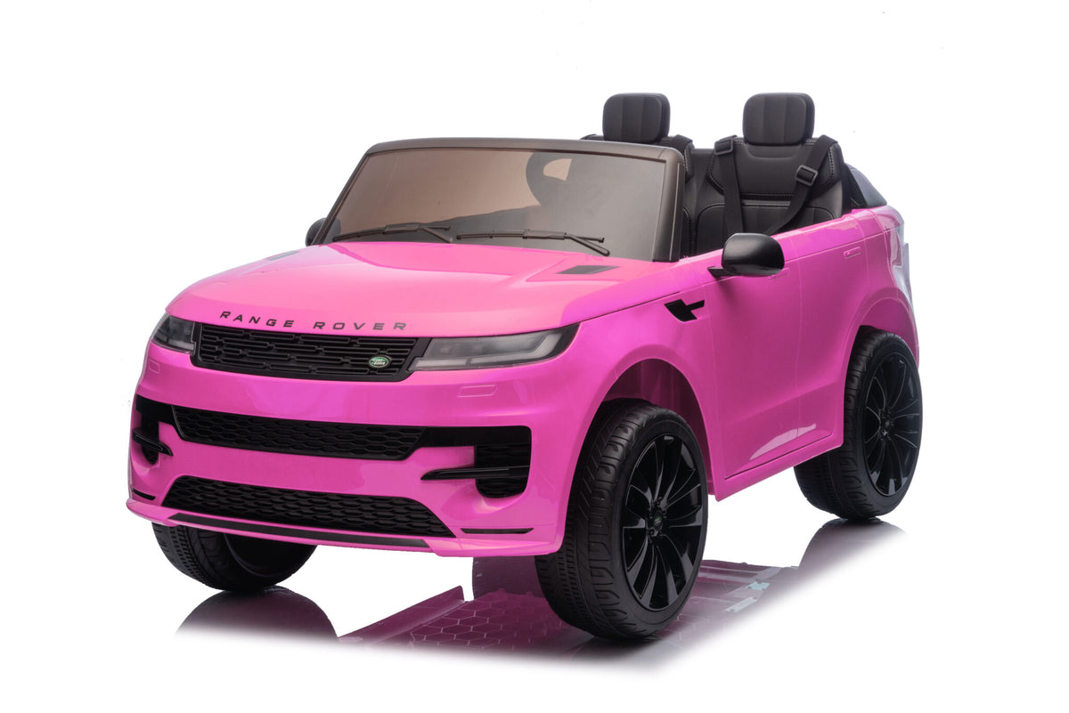 Range Rover Sport 24V elbil för barn – 2 personer, rosa